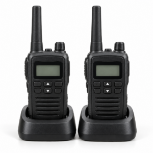 Radio de comunicación portátil par