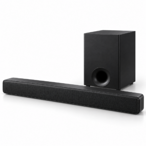 Barra de sonido 2.1 con subwoofer