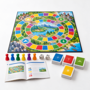 Juego de mesa familiar para 2 a 6 jugadores